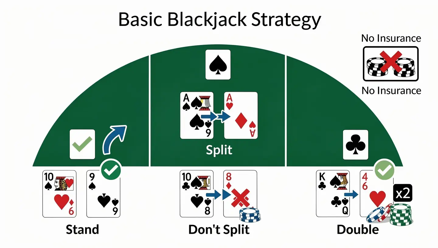 Basic blackjack strategy