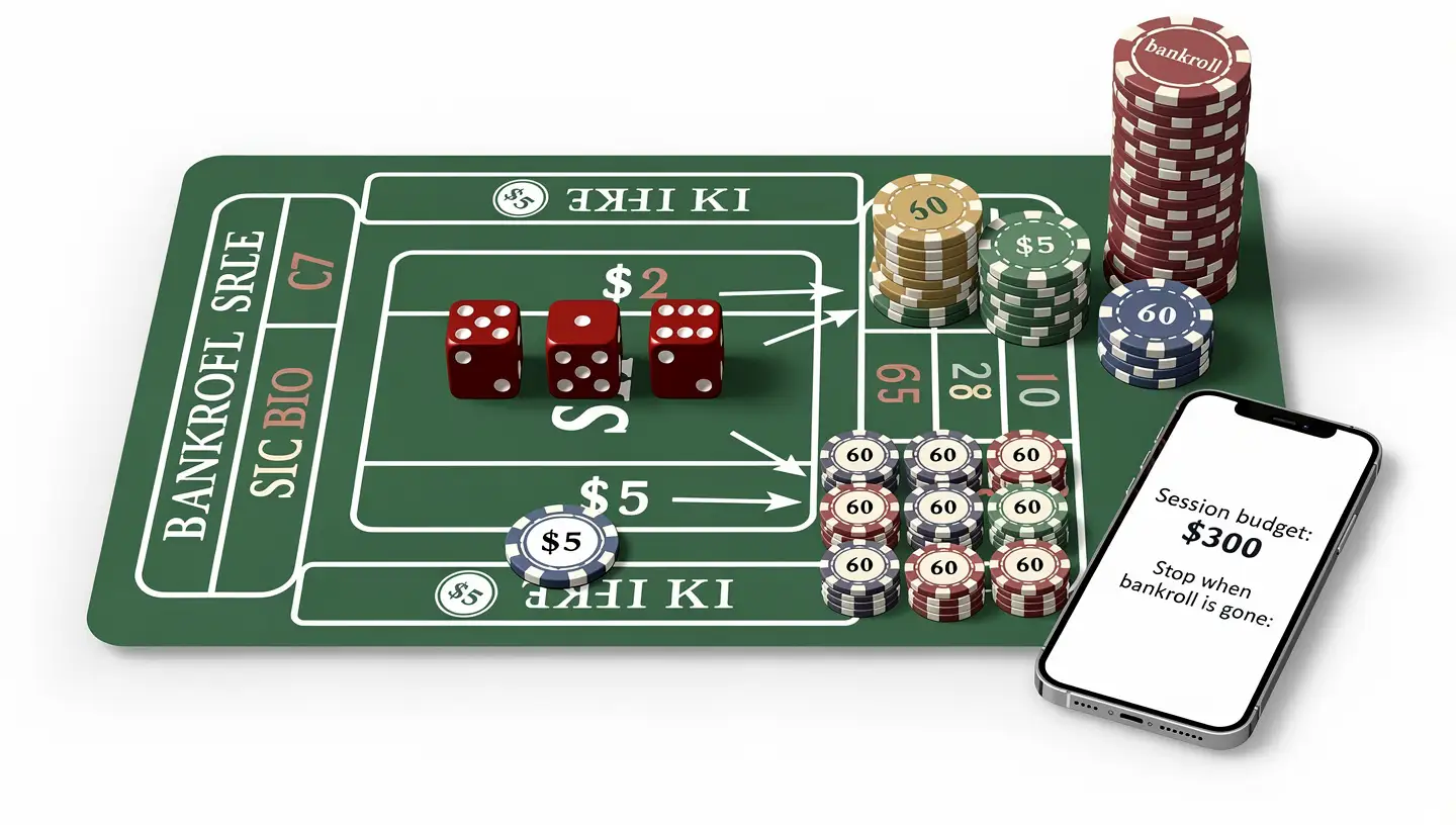 Bankroll Management for Sic Bo Betting Strategy