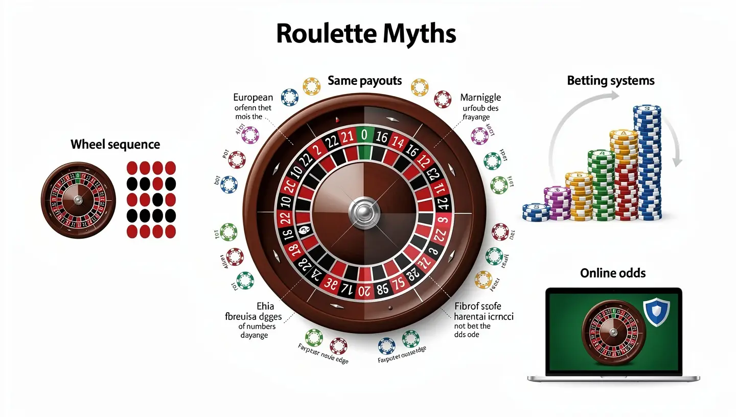 Common myths about roulette variants