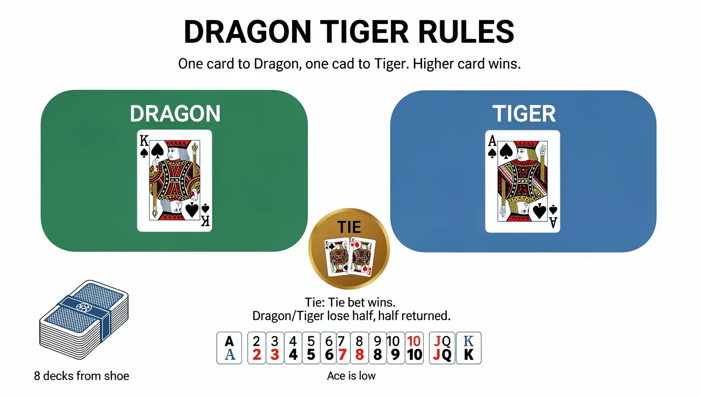 Dragon Tiger Rules