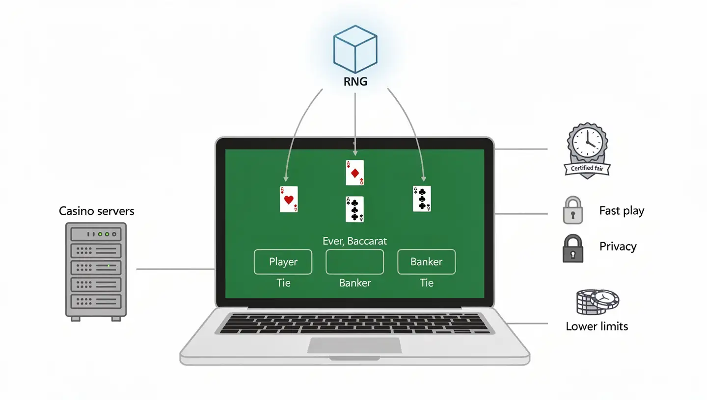 How Standard Online Baccarat Works