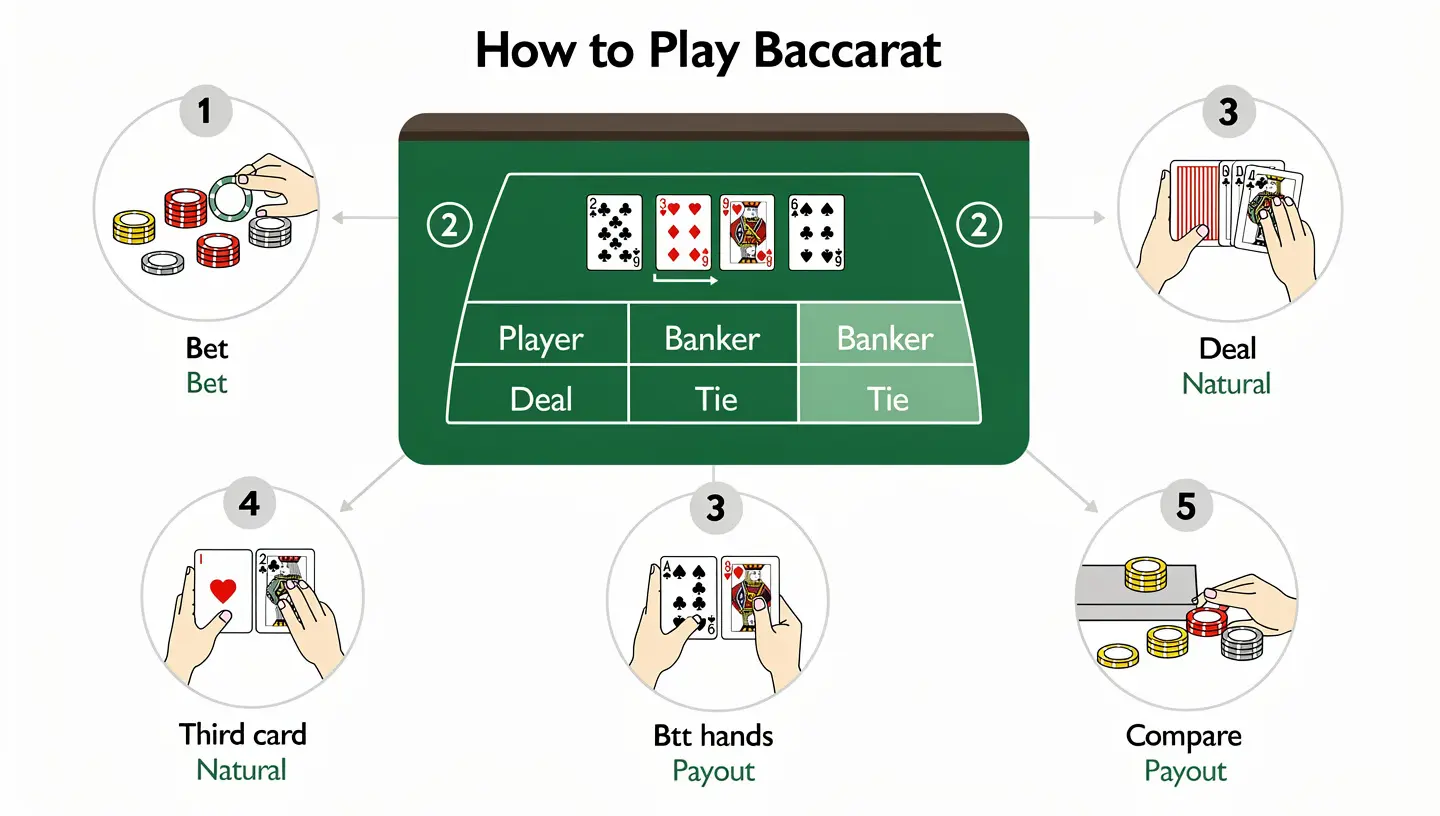 How to Play Baccarat Step by Step