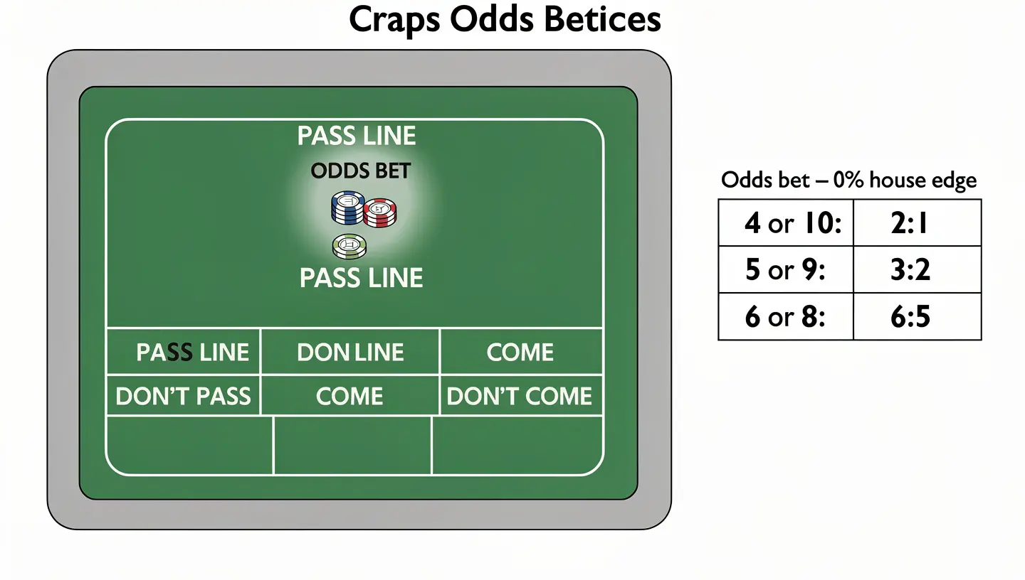 The Odds bet is the single best wager in any casino