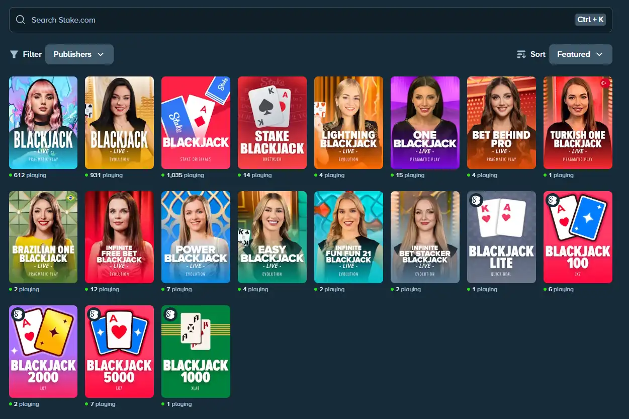 Crypto Casino Blackjack