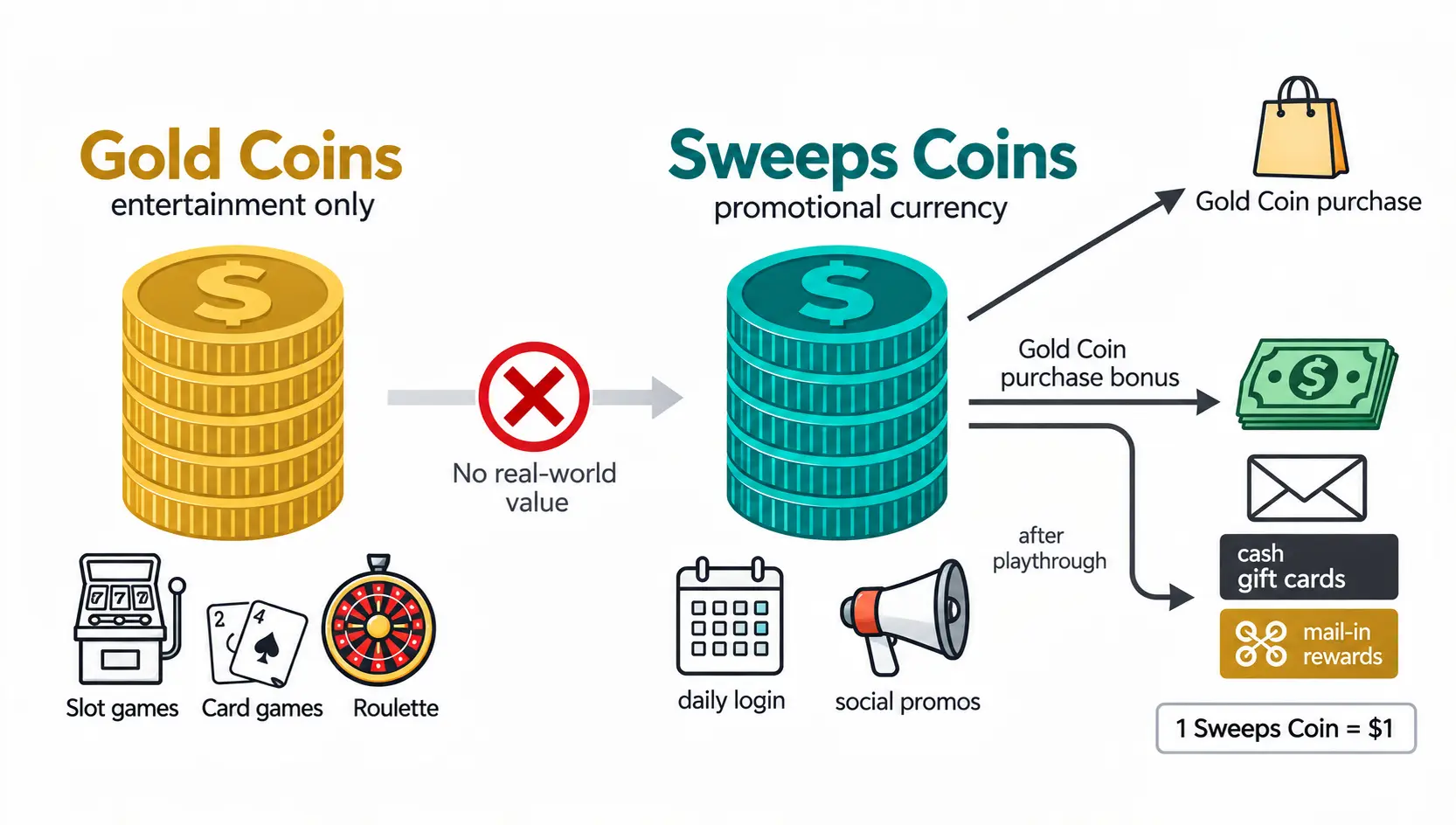 How the dual-currency system works