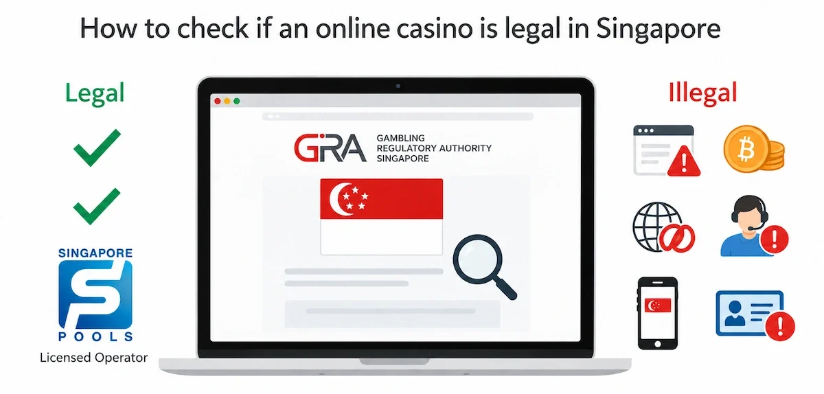 How to Check If an Online Casino Is Legal in Singapore